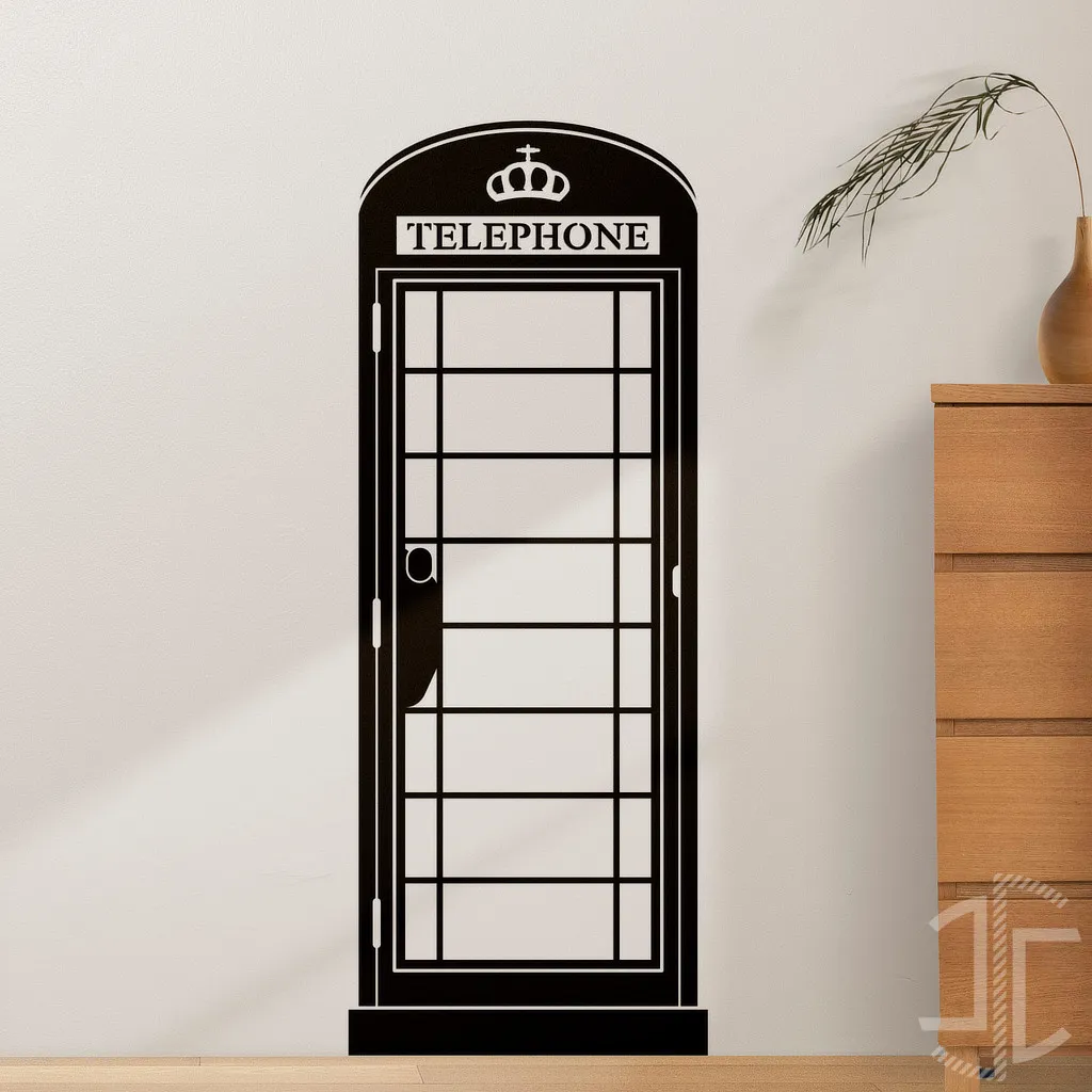 Cabine Telefónica Inglesa - Autocolante em Vinil