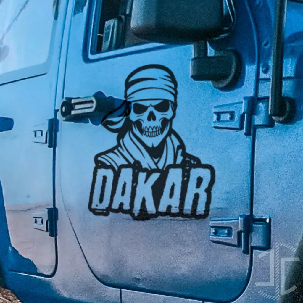 DAKAR - Autocolante em Vinil