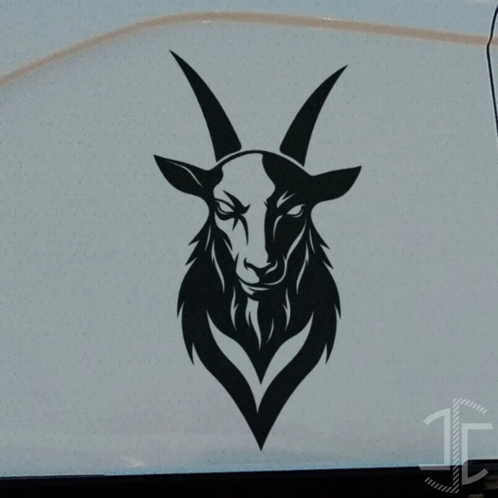 A Cabra - V1 - Autocolante em Vinil