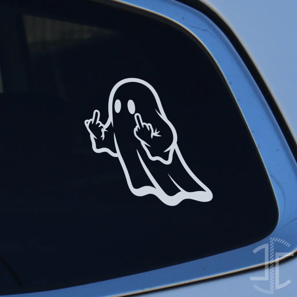 O fantasma ressabiado - Autocolante em Vinil