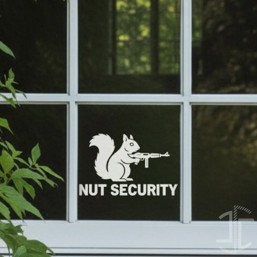 Nut Security - Autocolante em Vinil