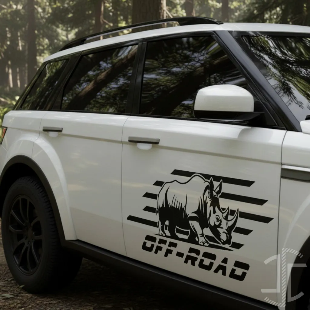 4X4 - Rino - OFF-ROAD - Autocolante em Vinil