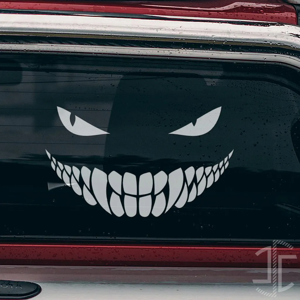 Os dentes - Autocolante em Vinil