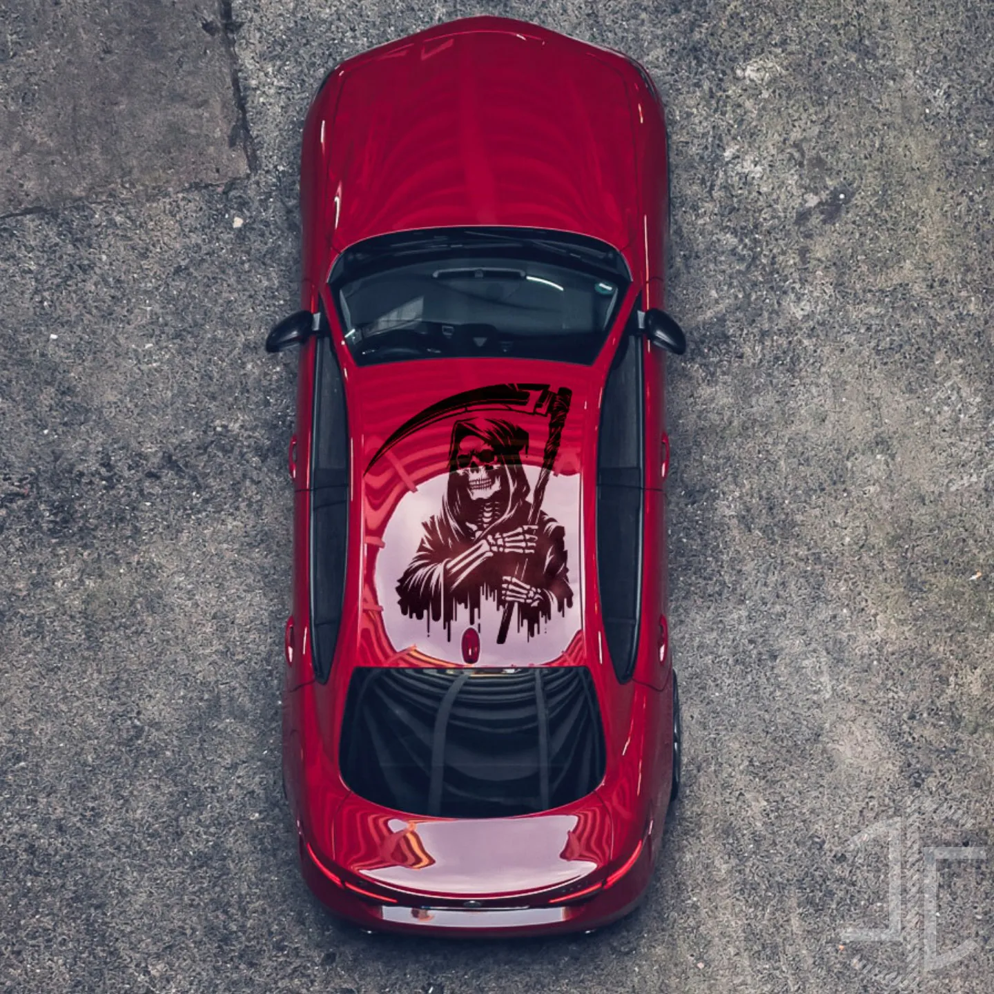 The Grim Reaper - V9 - Autocolante em Vinil