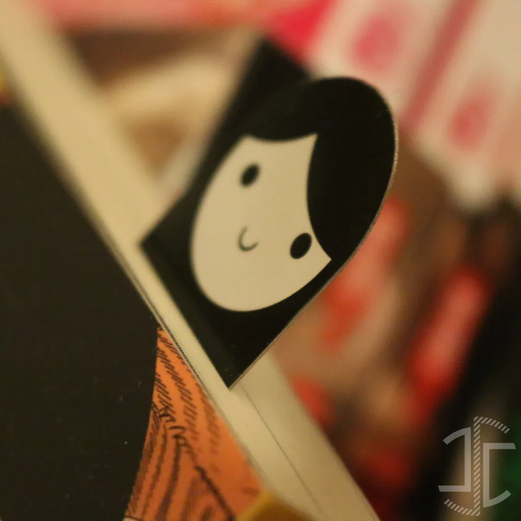 Marcador de posição de leitura - A menina e o gatinho - Imagem 4