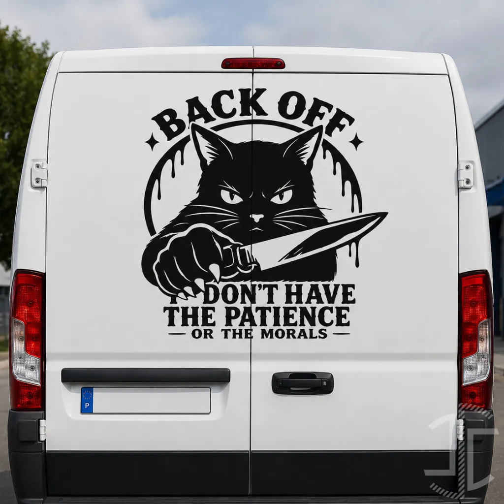 Back Off - Don't have the patience or the morals - Imagem 2