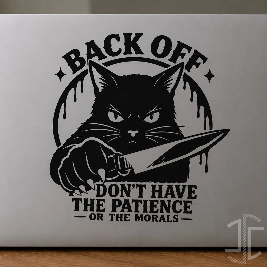 Back Off - Don't have the patience or the morals - Imagem 4