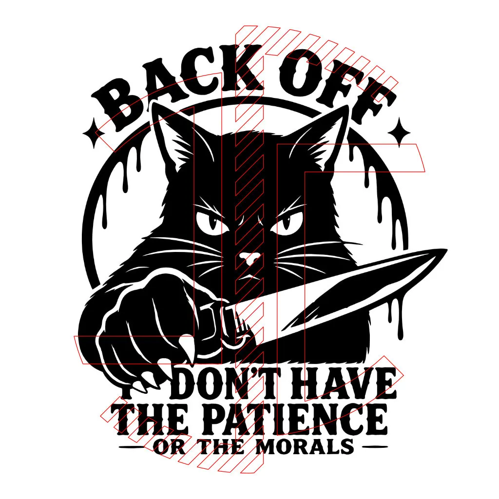 Back Off - Don't have the patience or the morals - Imagem 5