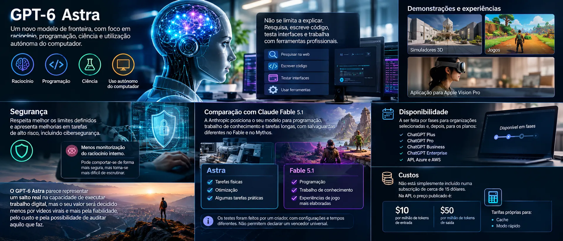 GPT-6 Astra: o salto da OpenAI entre capacidade e controlo